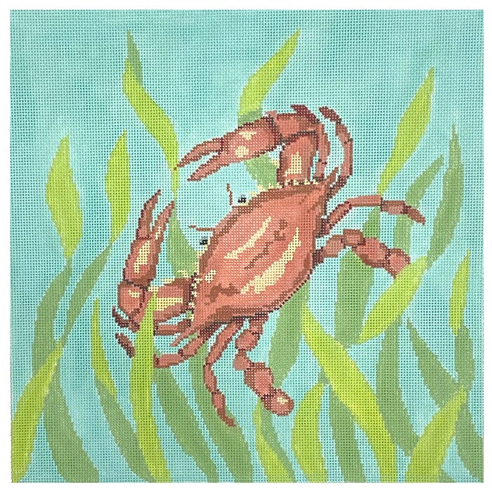 Seaweed Crab, 13" Square