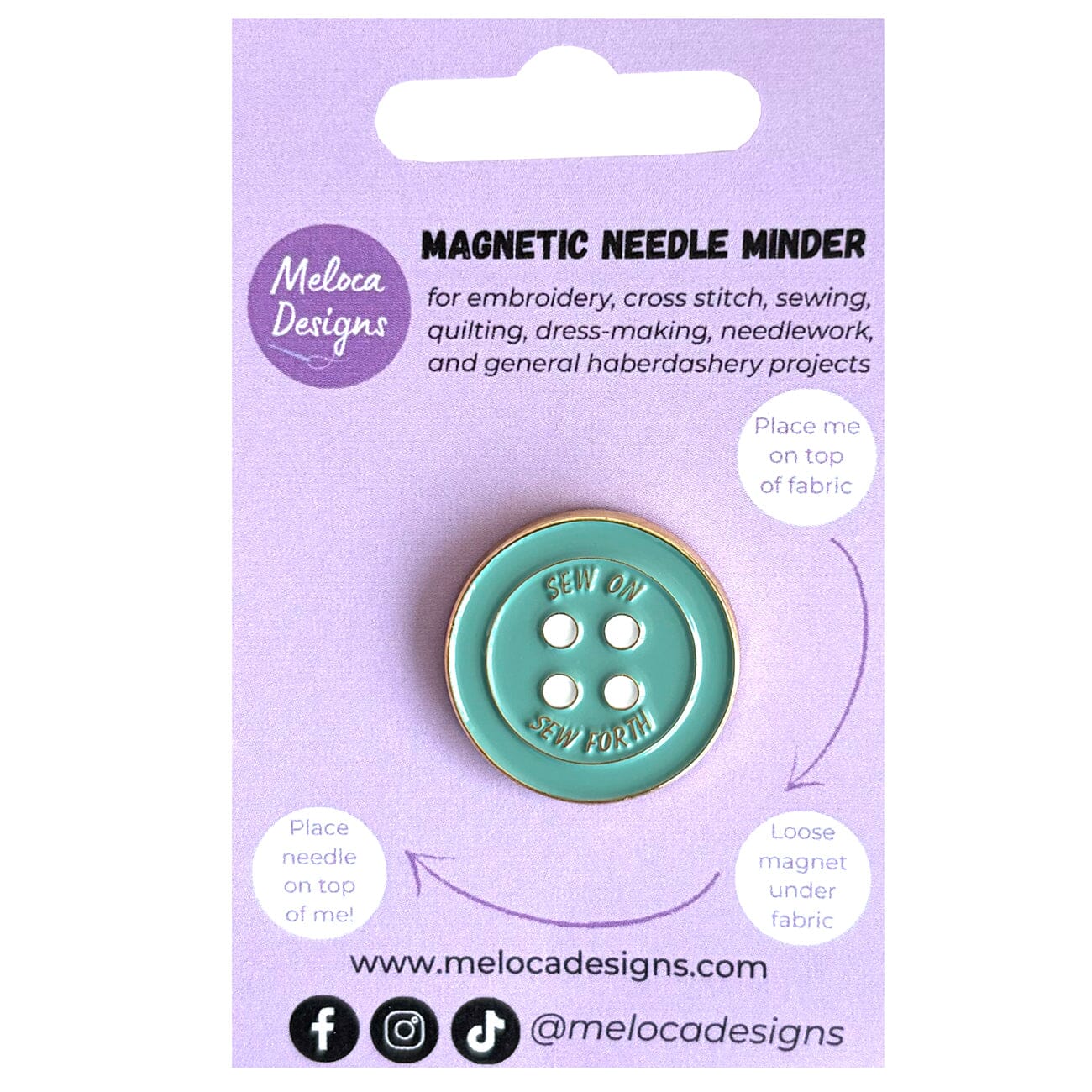 Sew On Sew Forth Button Needleminder
