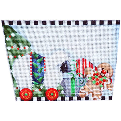 Sheep on Wheels Stocking Cuff