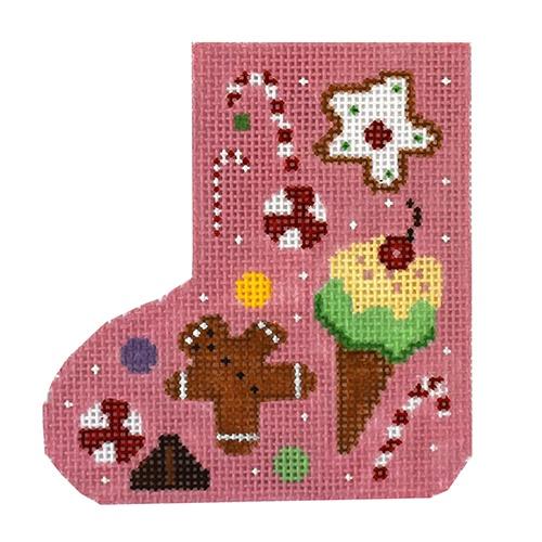 Sugar and Spice Mini Skate Ornament