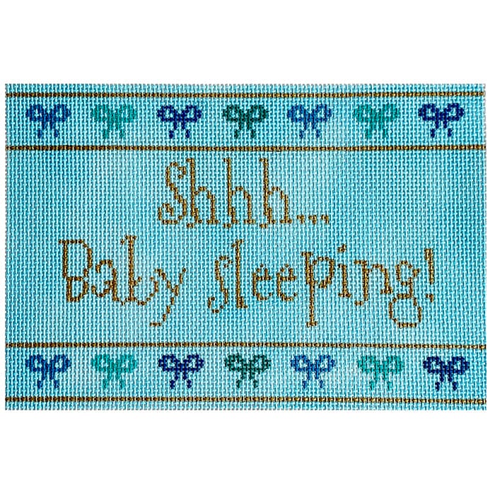 Shhh... Baby Sleeping! Blue