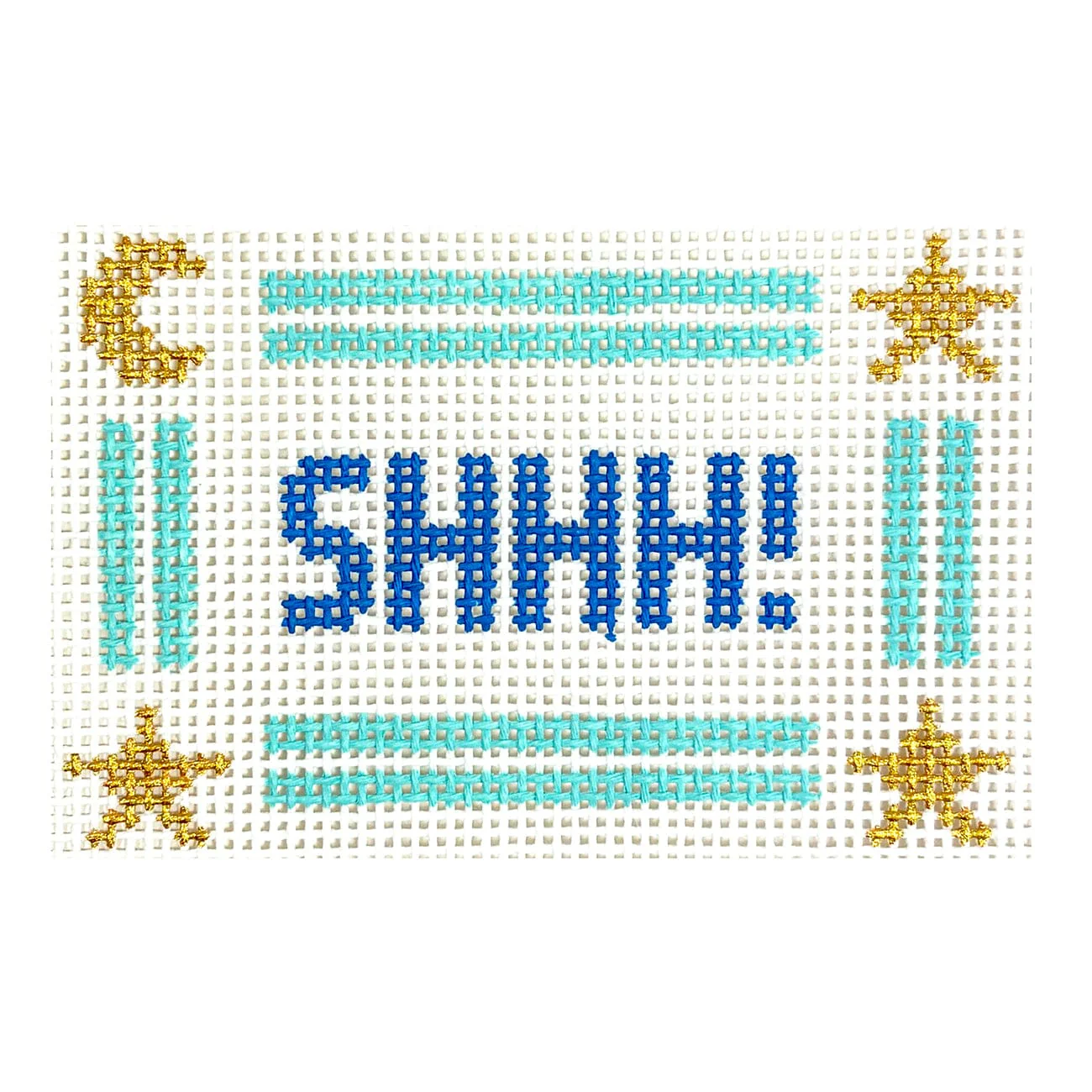 SHHH! Blue Mini Sign