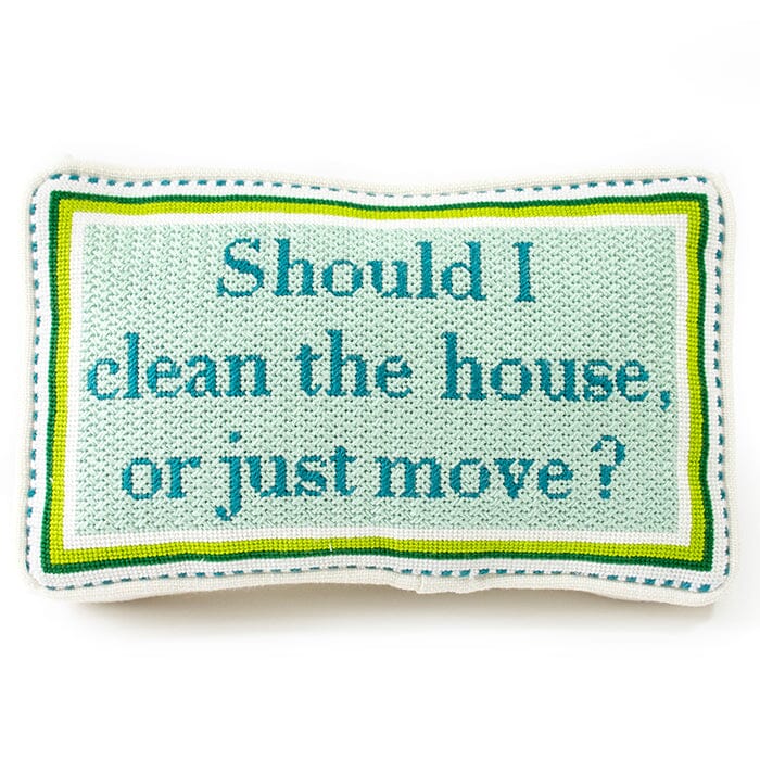 Should I Clean the House or Just Move - Green/Turquoise Kit