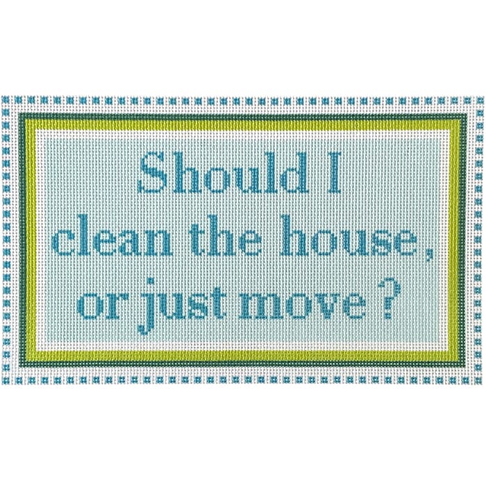 Should I Clean the House or Just Move - Green/Turquoise Kit - Image 3