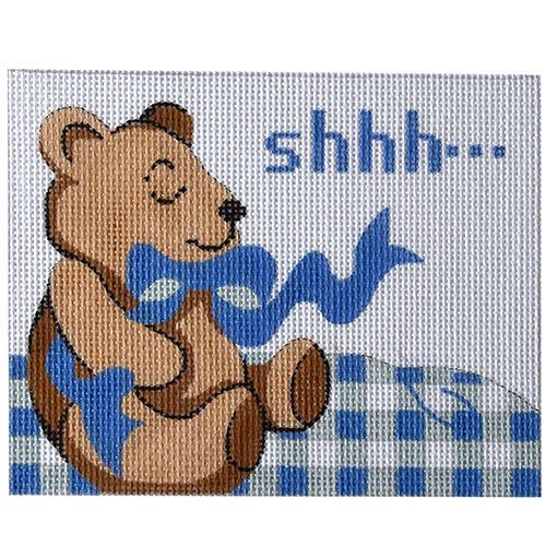 Blue Baby Sleeping Sign