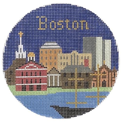 Boston Ornament