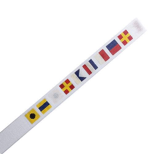 I'd Rather Be Sailing Nautical Flags Belt