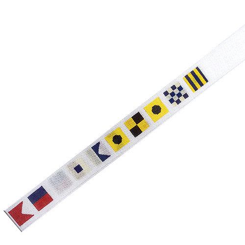 I'd Rather Be Sailing Nautical Flags Belt - Image 2