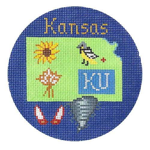 Kansas Ornament