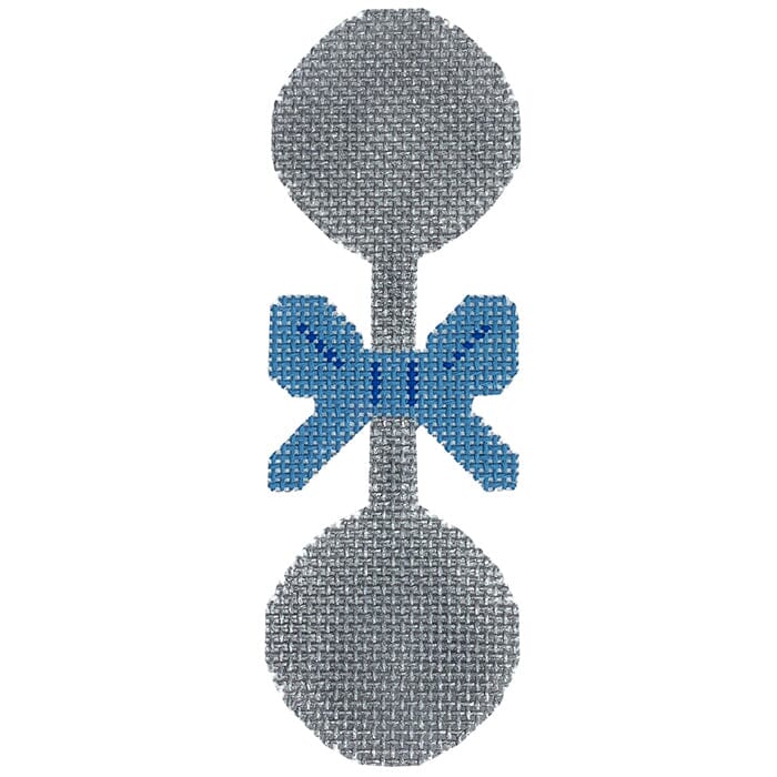 Silver Rattle-Blue