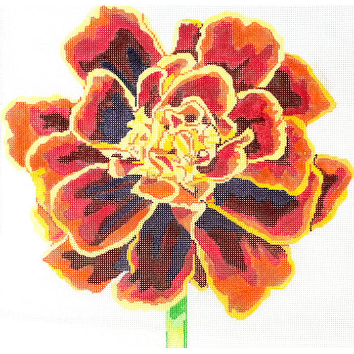 Simple Flowers 14" Mahogany Marigold
