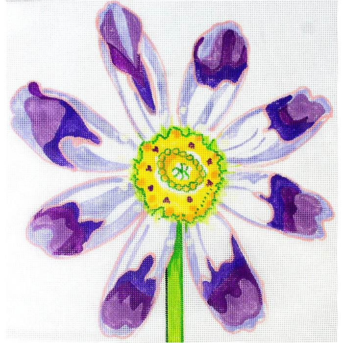 Simple Flowers 14" Purple Cosmos