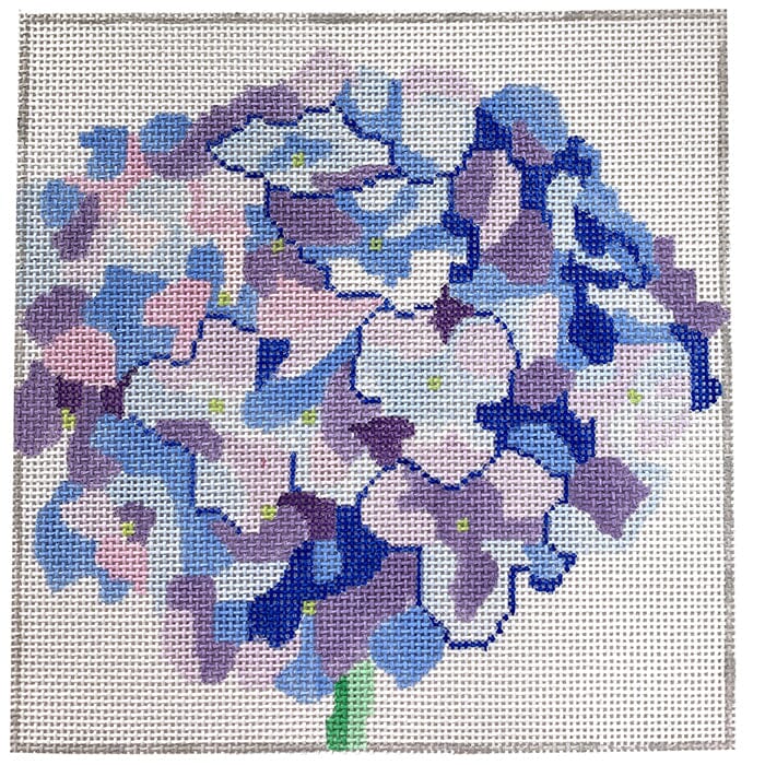 Simple Flowers 8" Blue Hydrangea