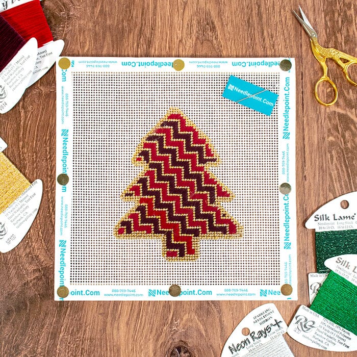 Simple Trees - Red Zigzag Tree Kit - Image 2