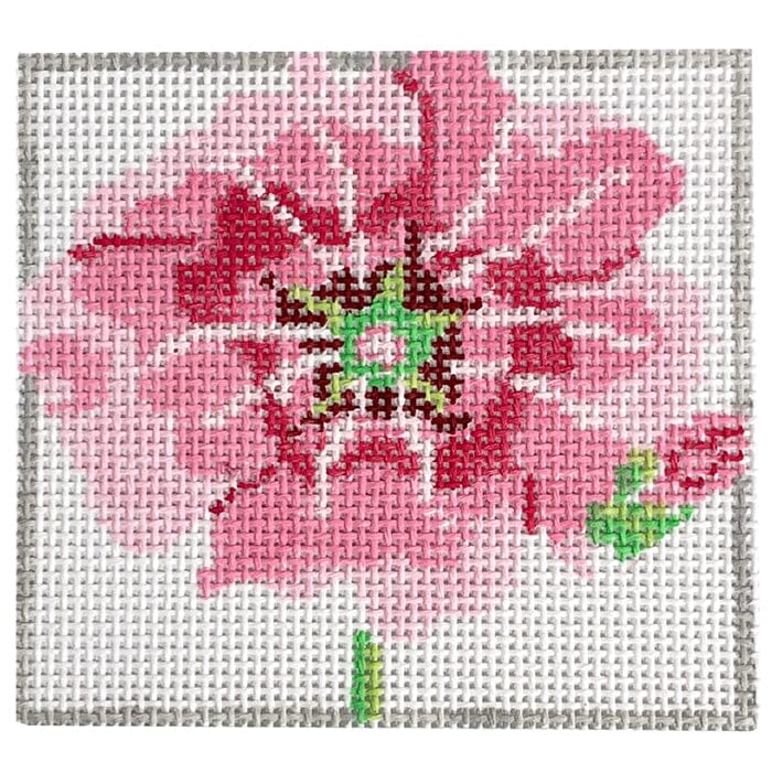 Simply Flowers 4" Hollyhock Coaster
