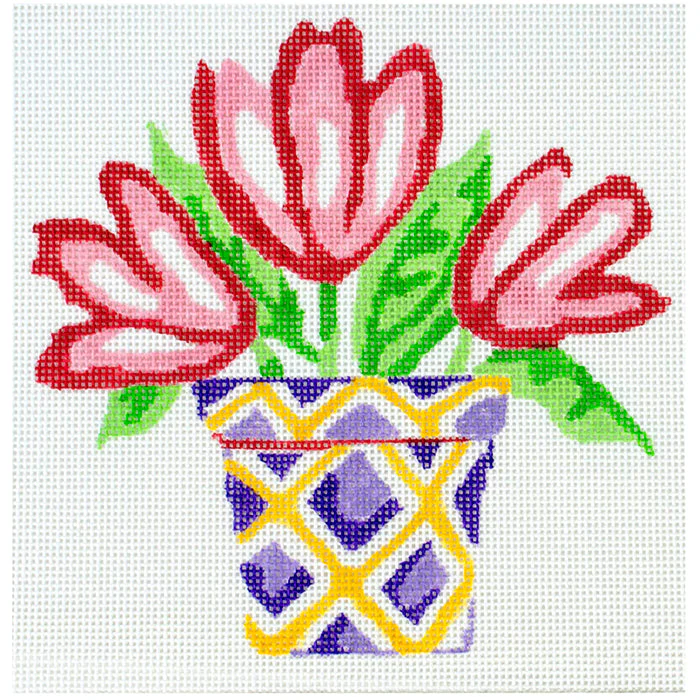 Simply Summer Pink Tulip 8"
