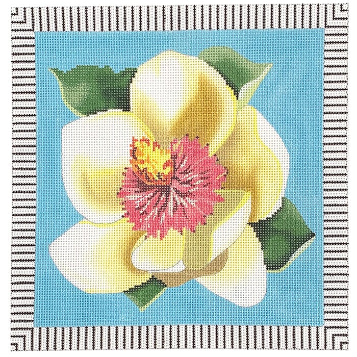 Single Magnolia  10" Square