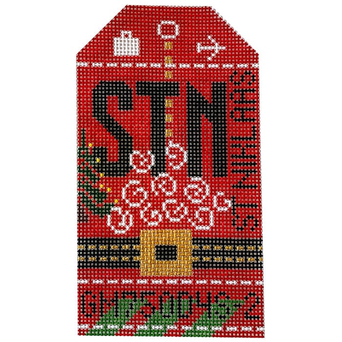 Sint Niklaas STN Retro Travel Tag