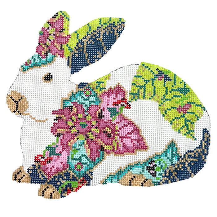 Sitting Tobacco Leaf Bunny
