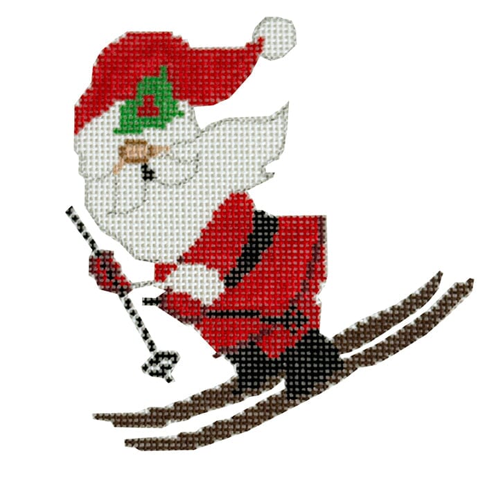 Skiing Santa - Hobby Santas