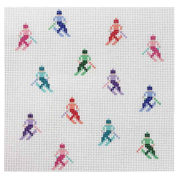 Skier Sprinkles Square
