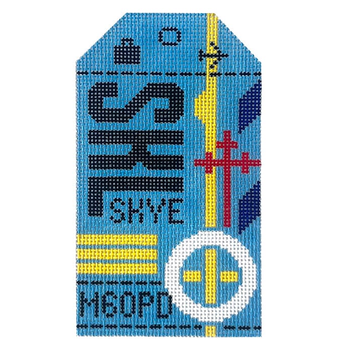 Skye SKL Retro Travel Tag
