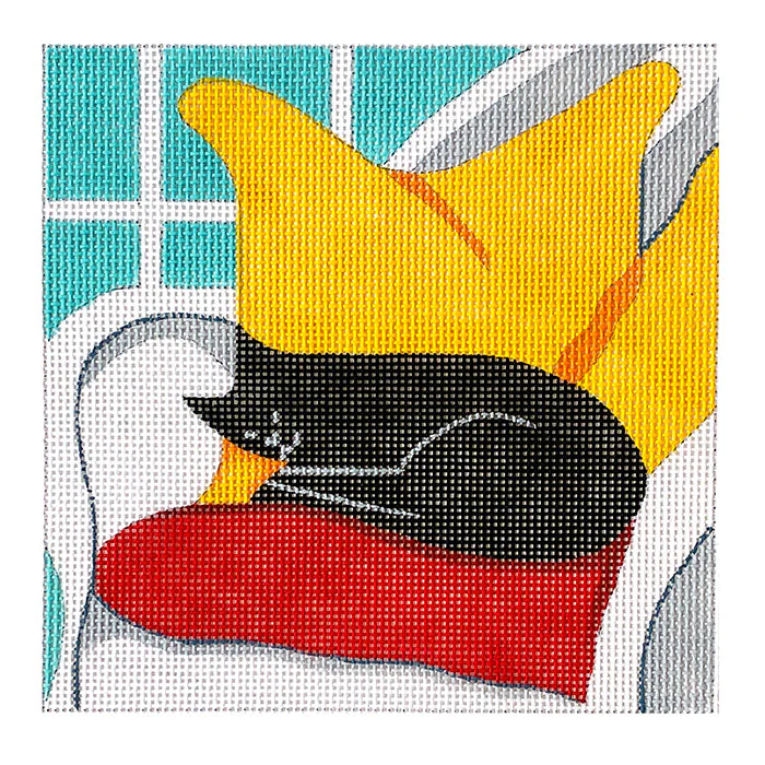 Sleepy Kitty on 13 mesh