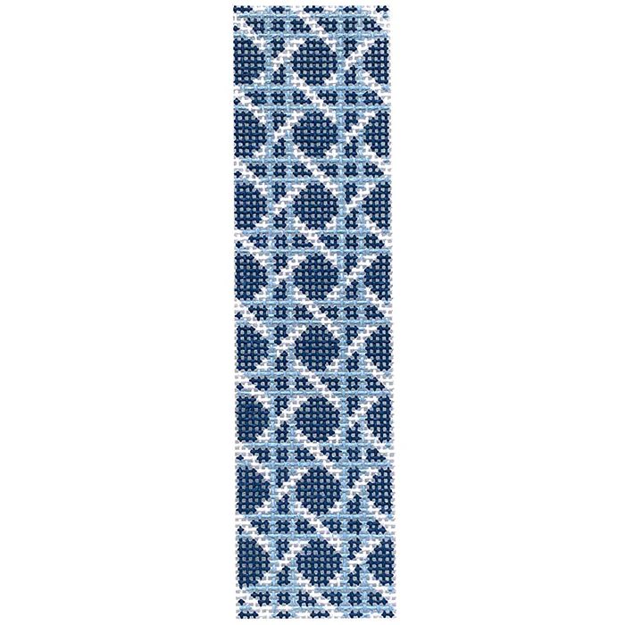 Small Blue Cane Key FOB