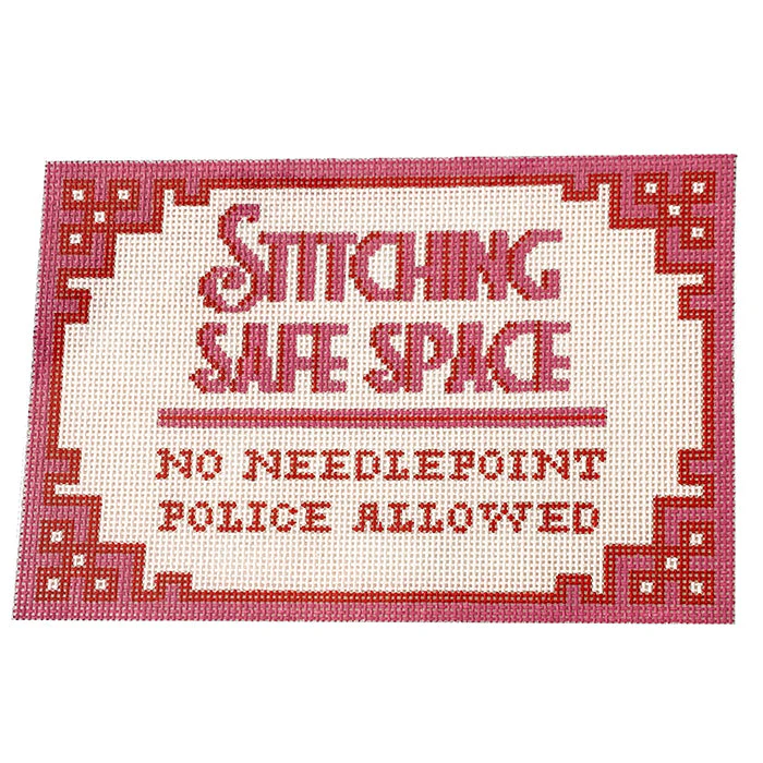 Small Flat Safe Space - Red/Pink