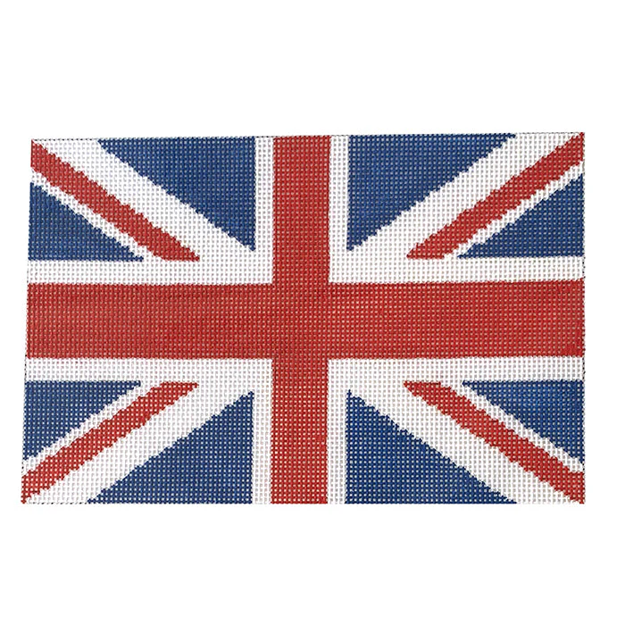 Small Flat Union Jack - Red