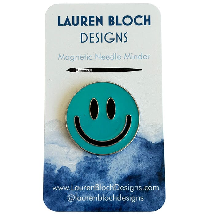 Smiley Face Needleminder LIGHT BLUE