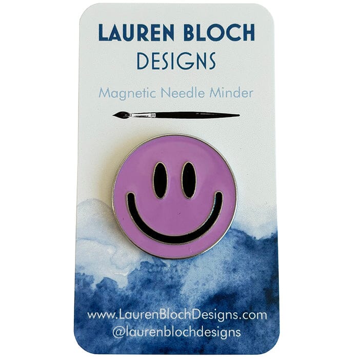 Smiley Face Needleminder LILAC
