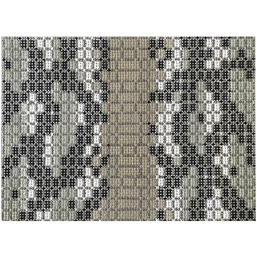 Snakeskin Mini Clutch - Black
