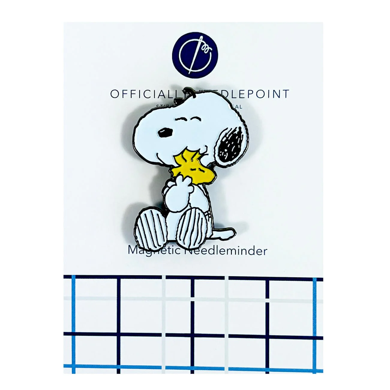 Snoopy Hugging Woodstock Needle Minder