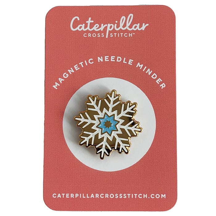 Snowflake Enamel Needleminder