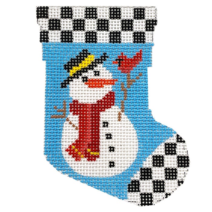 Snowman Mini Stocking