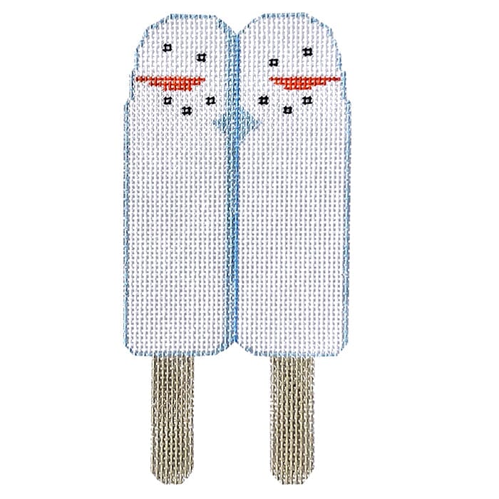 Snowman Popsicle