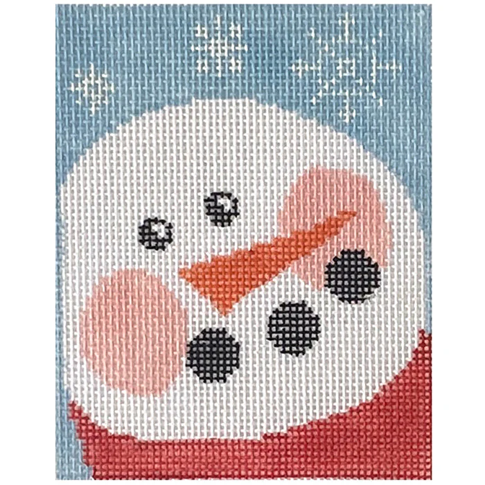 Snowman Treat Bag with Snowman Insert and Stitch Guide