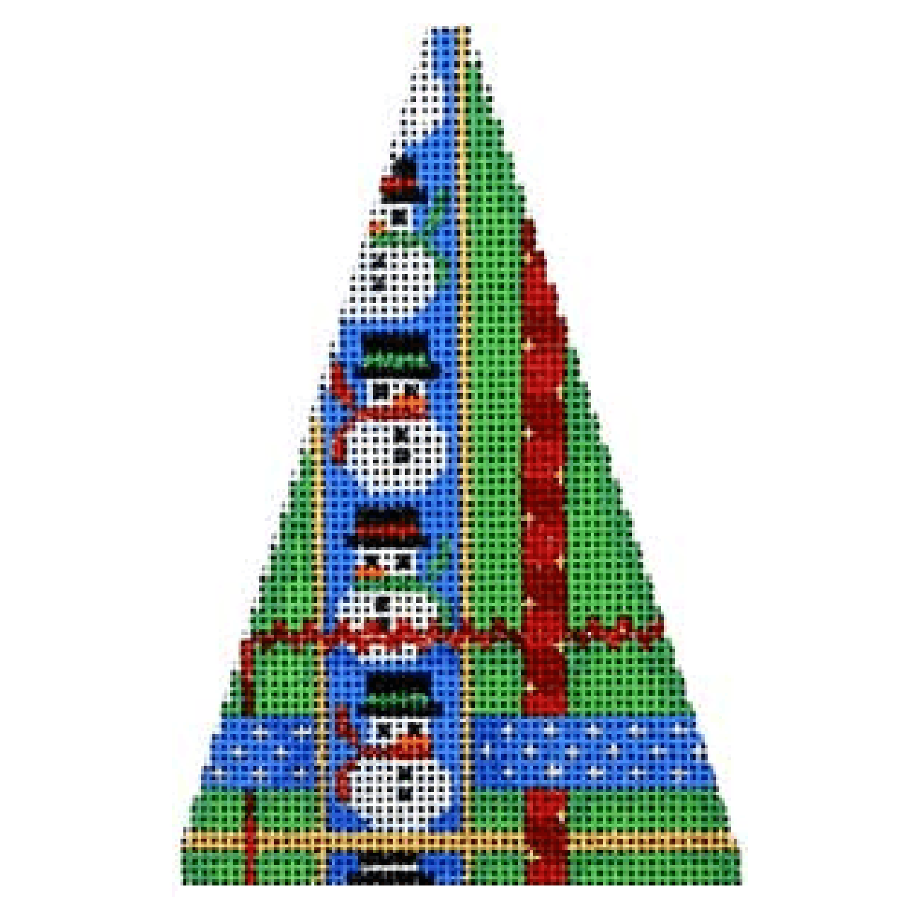 Snowman Woven Mini Tree