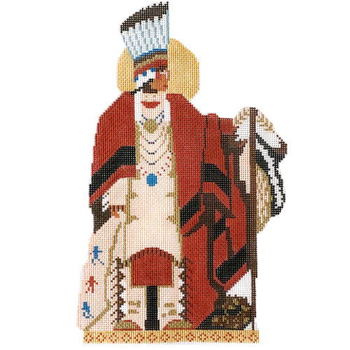Southwest Nativity - Blackfoot Chief