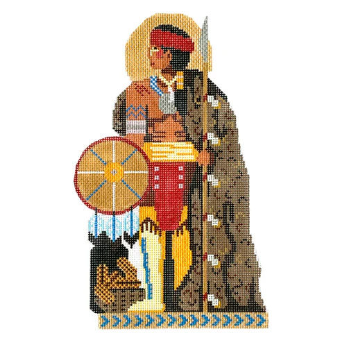 Southwest Nativity - Comanche Chief