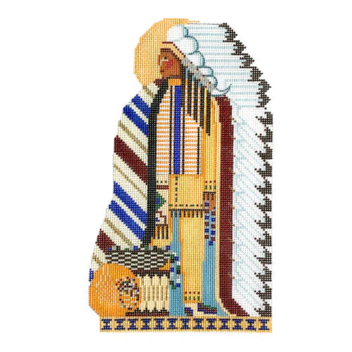 Southwest Nativity - Sioux Chief