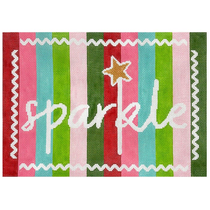 Sparkle on Stripes