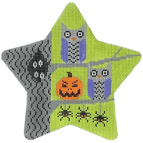 Spooky Star - Halloween Owls