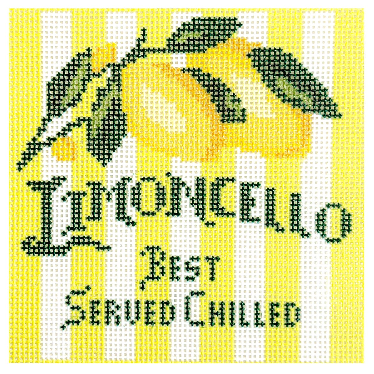 Square Happier Hour Coaster - Limoncello