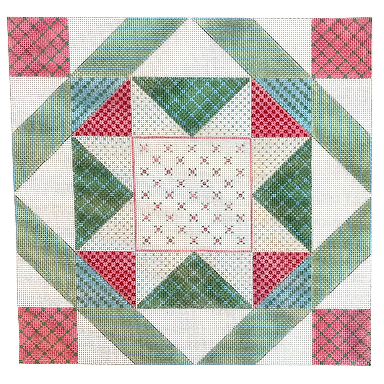 Patchwork Star, 14x14 Quilt