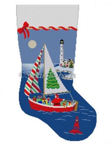 Sailing Santa Stocking