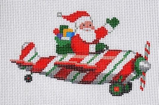 Santa Pilot Ornament