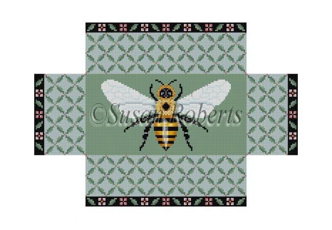 Leaf Trellis Bee Brick Cover