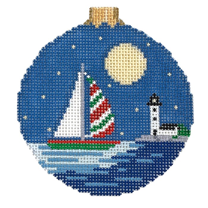 Christmas Sail 3.25" Round